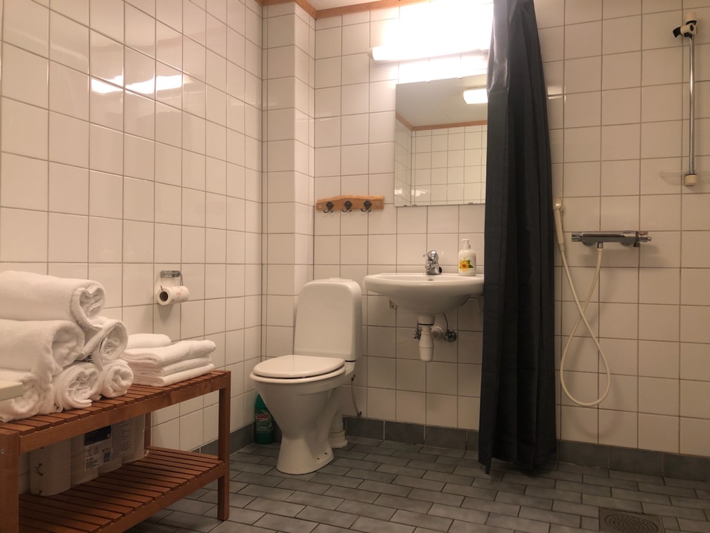 Bad leiligheter Bjørgan skisenter. Foto: Grong hotell